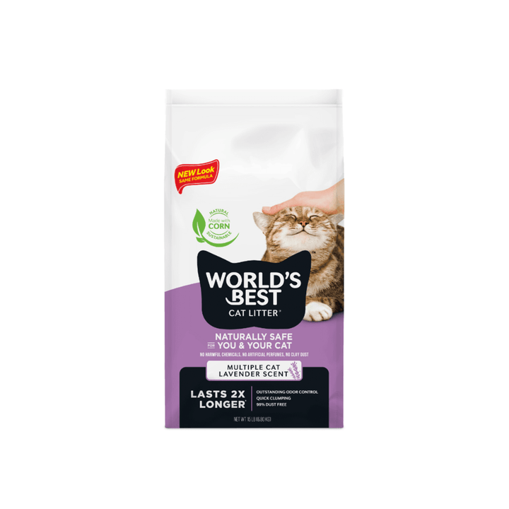 World's Best Cat Litter - Multiple Cat Lavender Scent 