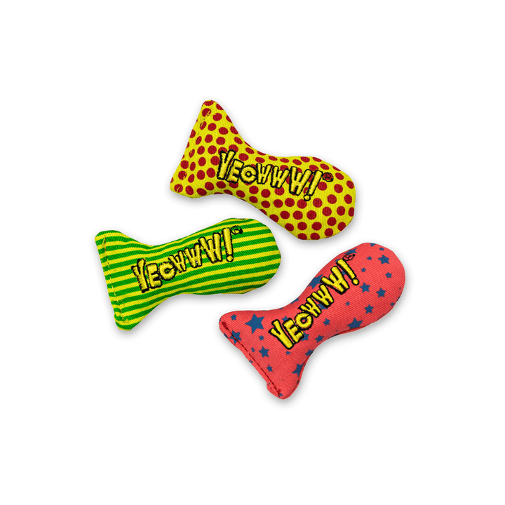 Yeowww! Cat Toys - Stinkies Catnip Filled Sardines 