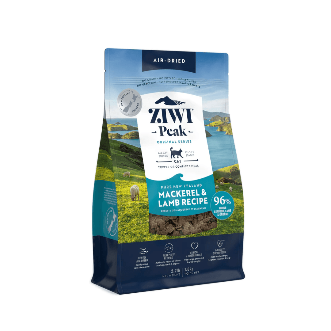 ZIWI Peak Air Dried Cat Food - Original Mackerel & Lamb Recipe 