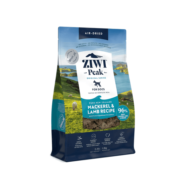 ZIWI Peak Air-Dried Dog Food - New Zealand Mackerel & Lamb 