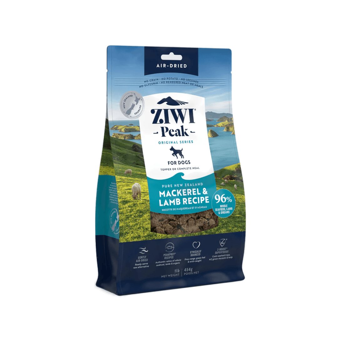 ZIWI Peak Air-Dried Dog Food - New Zealand Mackerel & Lamb 