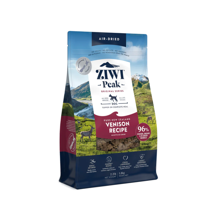 ZIWI Peak Air Dried Dog Food - Original Venison Recipe 