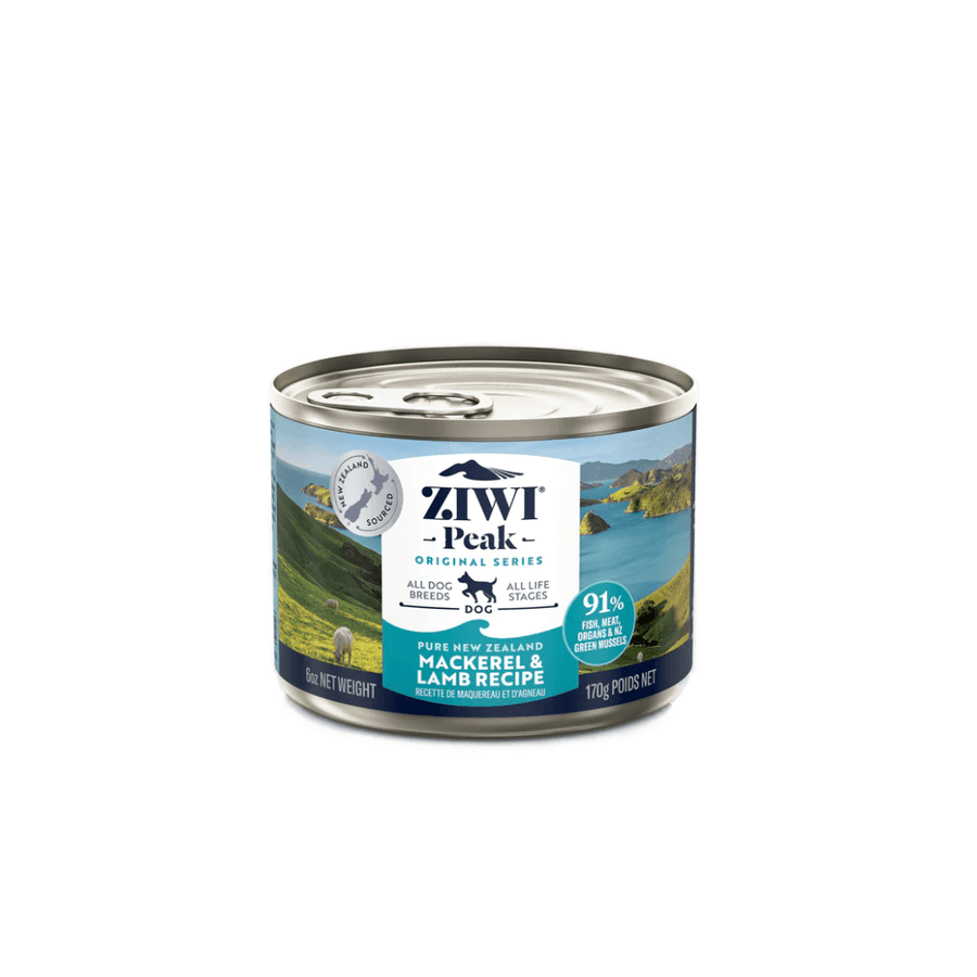 Ziwi Peak Wet Dog Food - Mackerel & Lamb Recipe Canned 