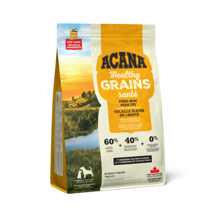 Acana Dry Dog Food - Healthy Grains Free - Run Poultry - Toronto Pets