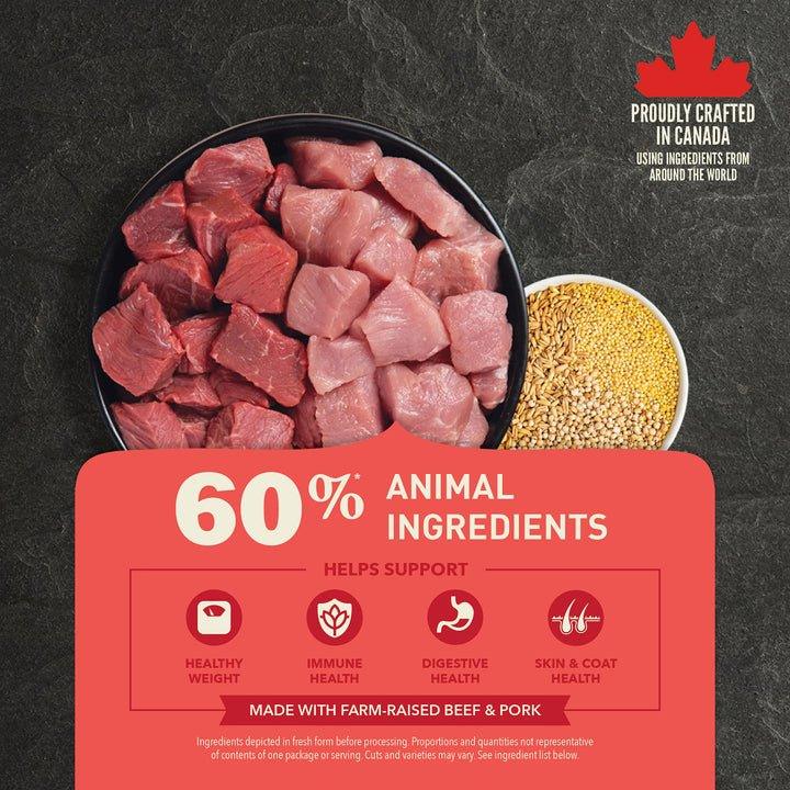 Acana Dry Dog Food - Healthy Grains Ranch - Raised Red Meat Recipe - Toronto Pets