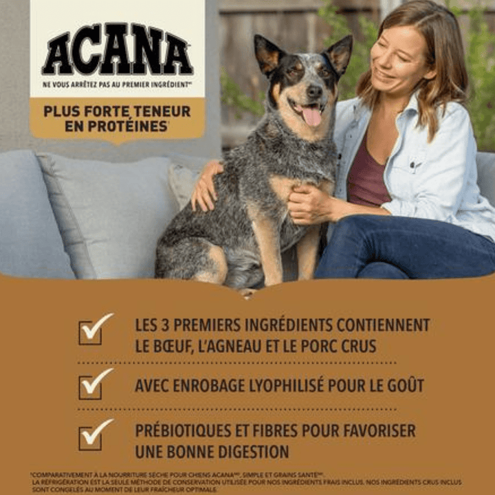 Acana Dry Dog Food - Highest Protein Ranchlands - Toronto Pets