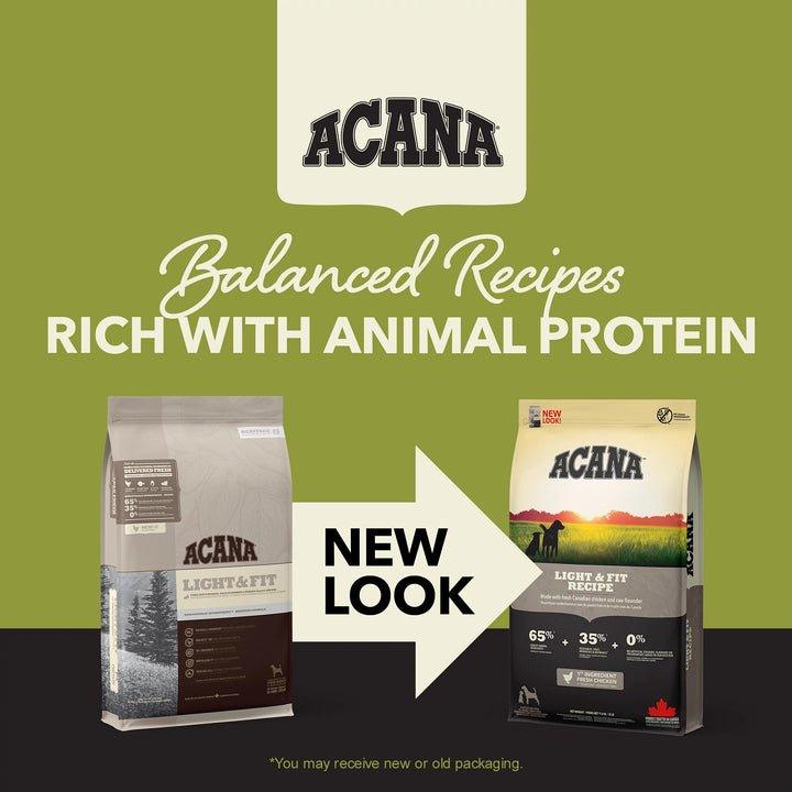 Acana Dry Dog Food - Light and Fit Recipe - Toronto Pets