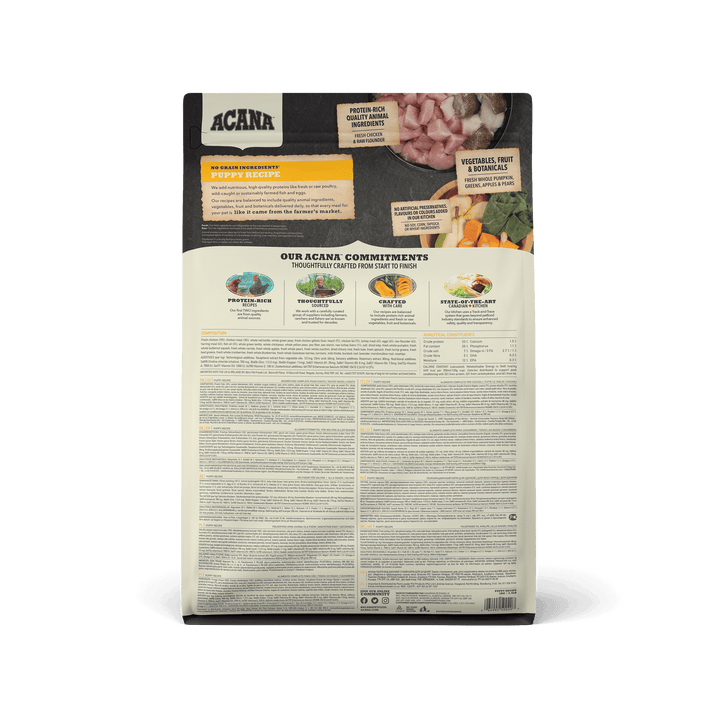 Acana Dry Dog Food - Puppy Recipe - Toronto Pets