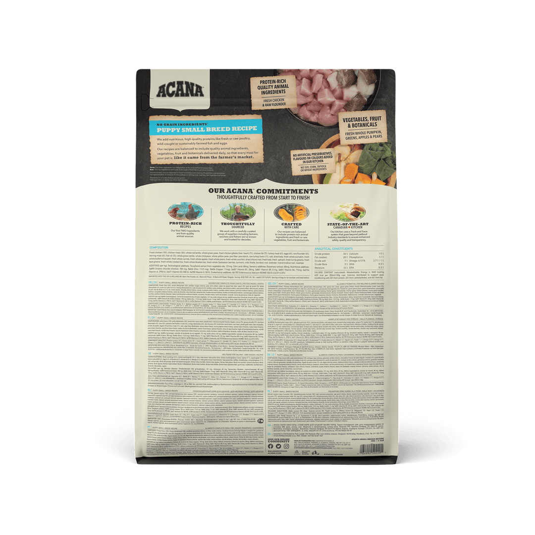 Acana Dry Dog Food - Puppy Small Breed - Toronto Pets