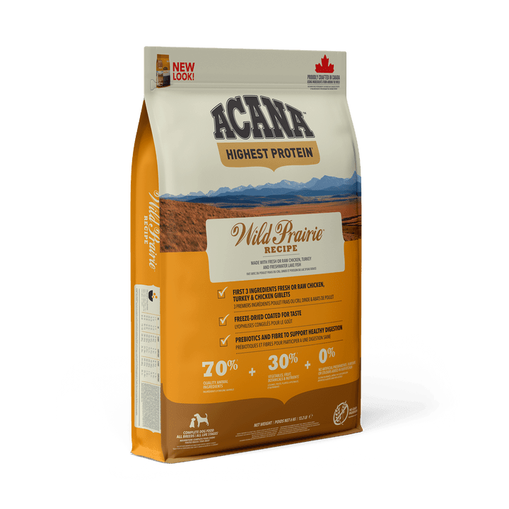 Acana Dry Dog Food - Wild Prairie Recipe - Toronto Pets