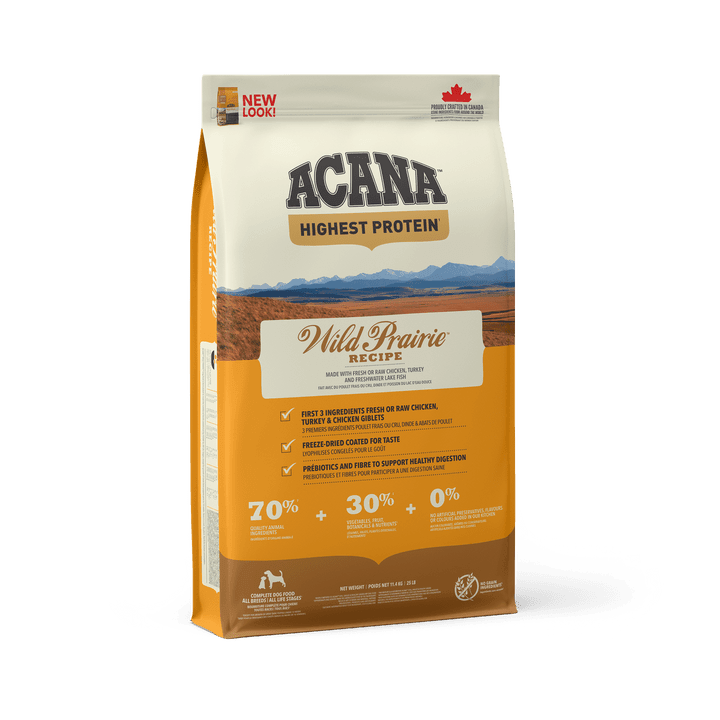 Acana Dry Dog Food - Wild Prairie Recipe - Toronto Pets