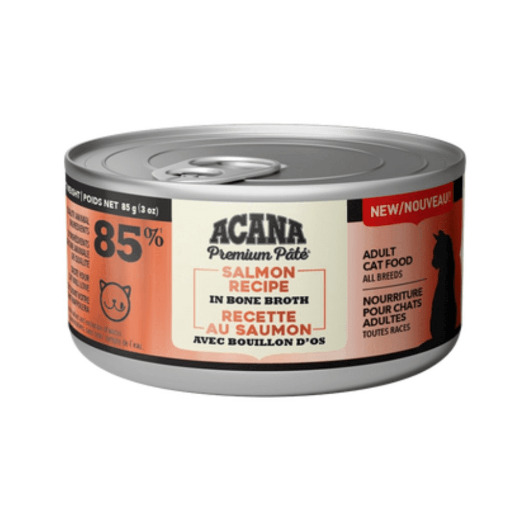 Acana Wet Cat Food - Salmon Recipe in Broth Canned - Toronto Pets