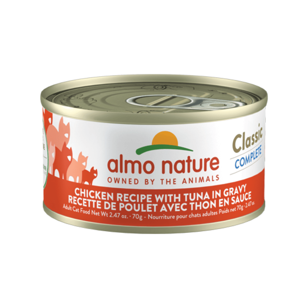 Almo Nature Wet Cat Food - Classic Complete Chicken Recipe with Tuna Canned - Toronto Pets