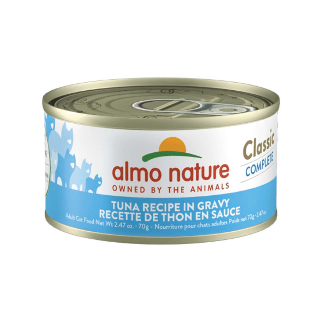 Almo Nature Wet Cat Food - Classic Complete Tuna Recipe in Gravy Canned - Toronto Pets