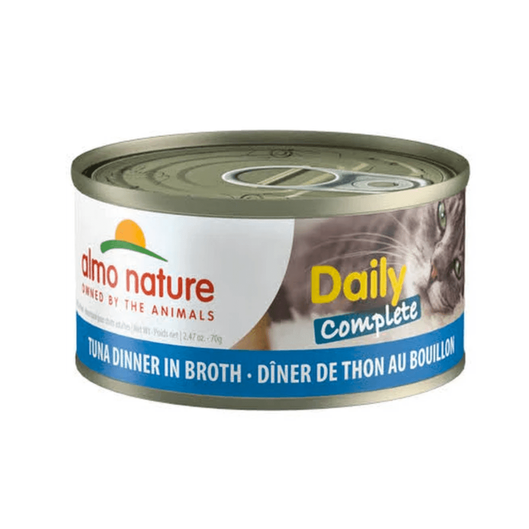 Almo Nature Wet Cat Food - Daily Complete Tuna Dinner in Broth Canned - Toronto Pets