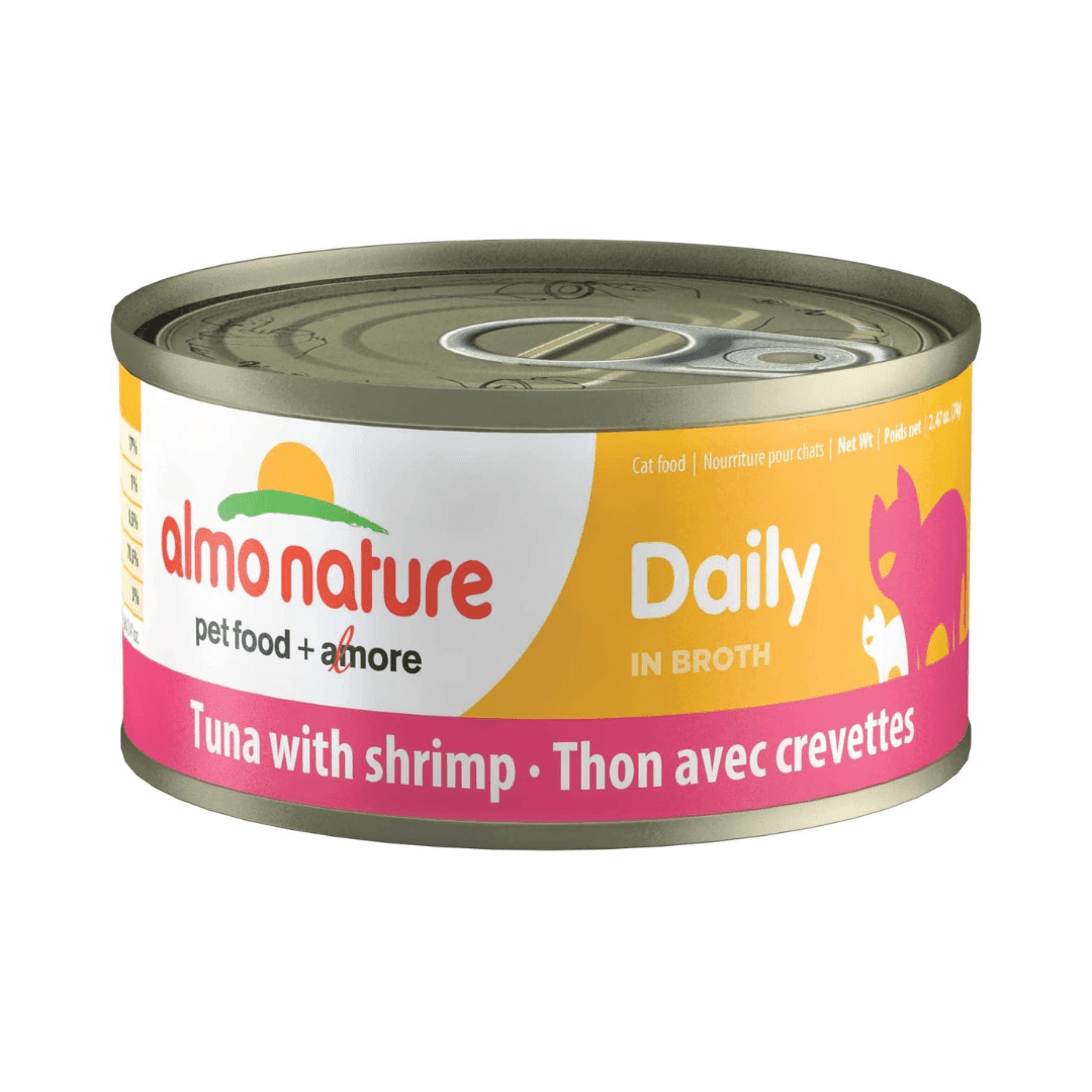 Almo Nature Wet Cat Food - Daily Tuna with Shrimp Canned - Toronto Pets