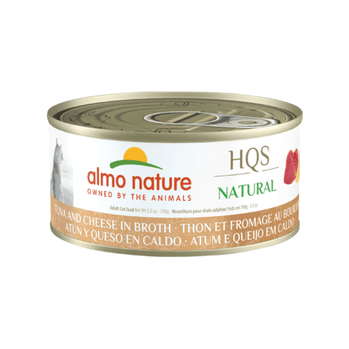 Almo Nature Wet Cat Food - HQS Natural Tuna & Cheese Canned - Toronto Pets