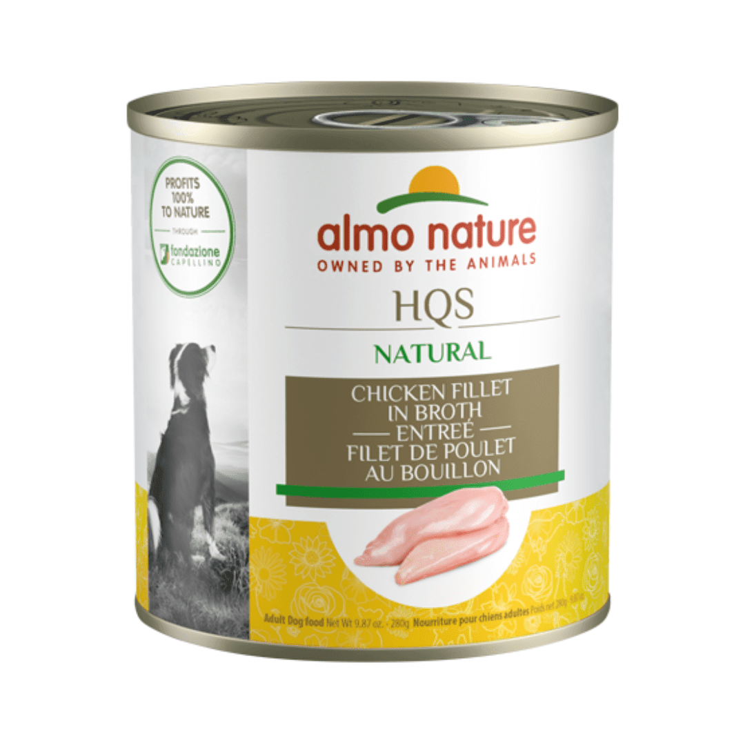 Almo Nature Wet Dog Food - HQS Natural Chicken Fillet Canned - Toronto Pets