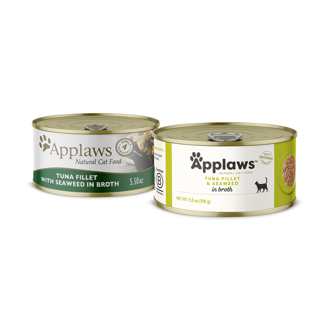 Applaws Wet Cat Food - Tuna Fillet With Seaweed in Broth Canned - Toronto Pets