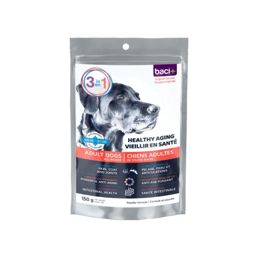 Baci+ Dog Supplement - 3 - in - 1 Healthy Aging for Adult Dogs - Toronto Pets