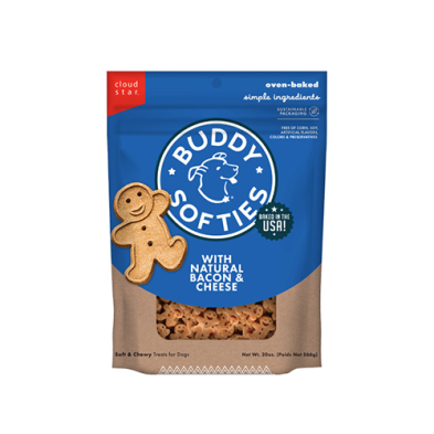 Buddy Biscuits® Soft & Chewy with Natural Bacon & Cheese Dog Treats