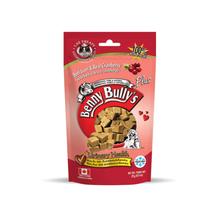 Benny Bully's Freeze - Dried Cat Treats - Beef Liver Cranberry - Toronto Pets