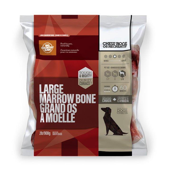 Big Country Frozen Dog Treats - Beef Marrow Bones - Toronto Pets