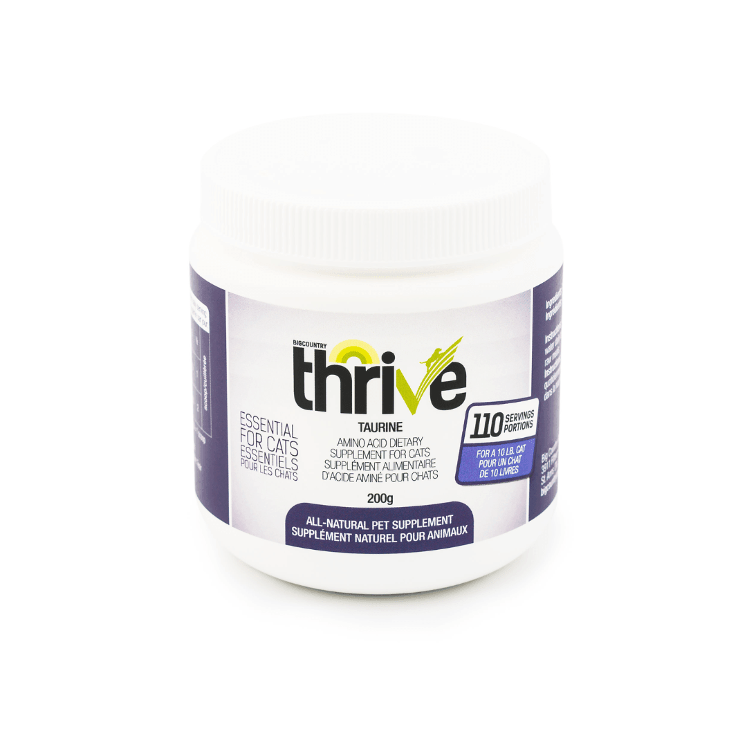 Big Country Raw Dog and Cat Supplements - Thrive Taurine - Toronto Pets