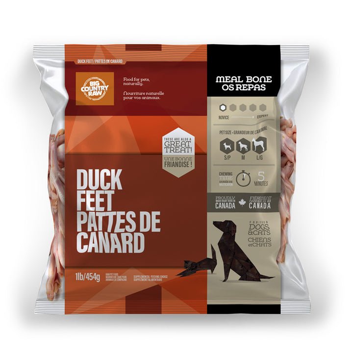 Big Country Raw Duck Feet - Toronto Pets