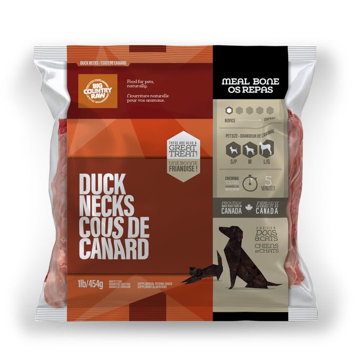 Big Country Raw Duck Necks - Toronto Pets