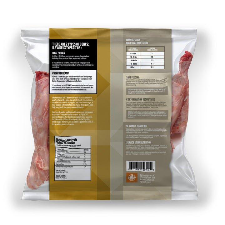 Big Country Raw - Frozen Chicken Neck - Toronto Pets