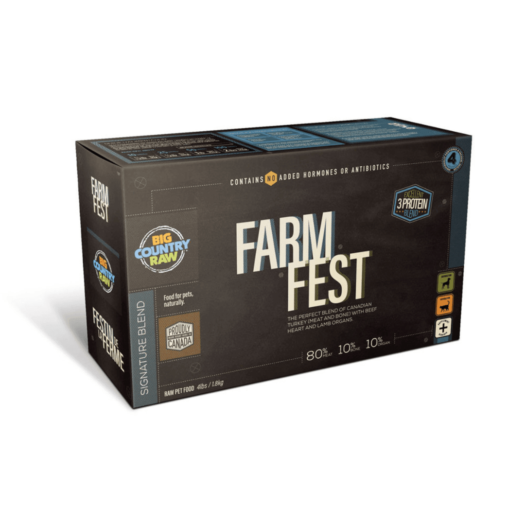 Big Country Raw Frozen Dog and Cat Food - Farm Fest Carton - Toronto Pets