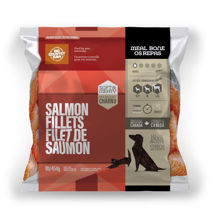 Big Country Raw - Salmon Fillets - Toronto Pets