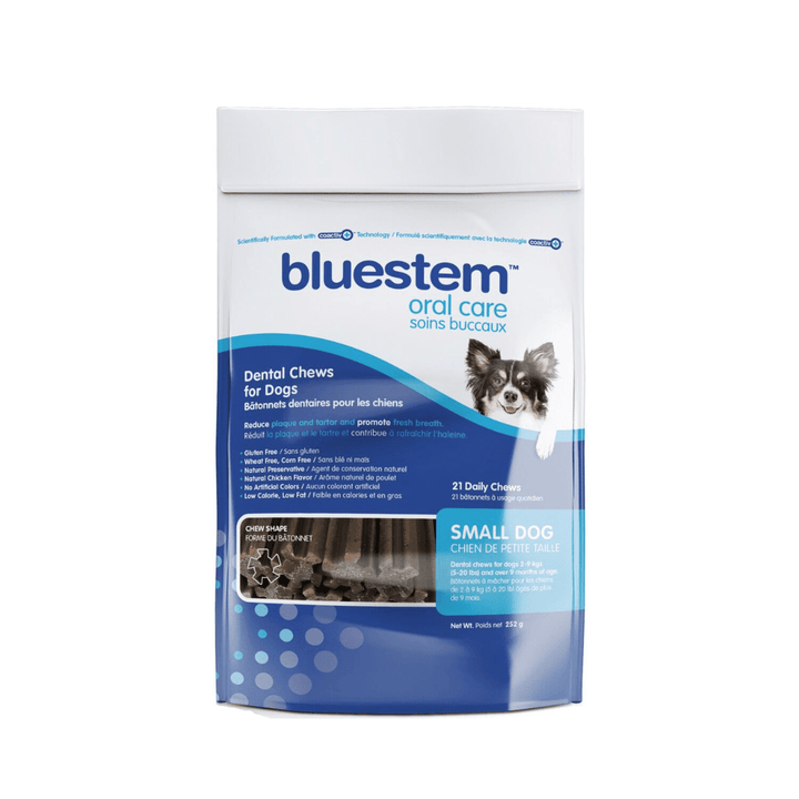 Bluestem Dental Dog Treats - Chicken Flavor Dental Chews - Toronto Pets