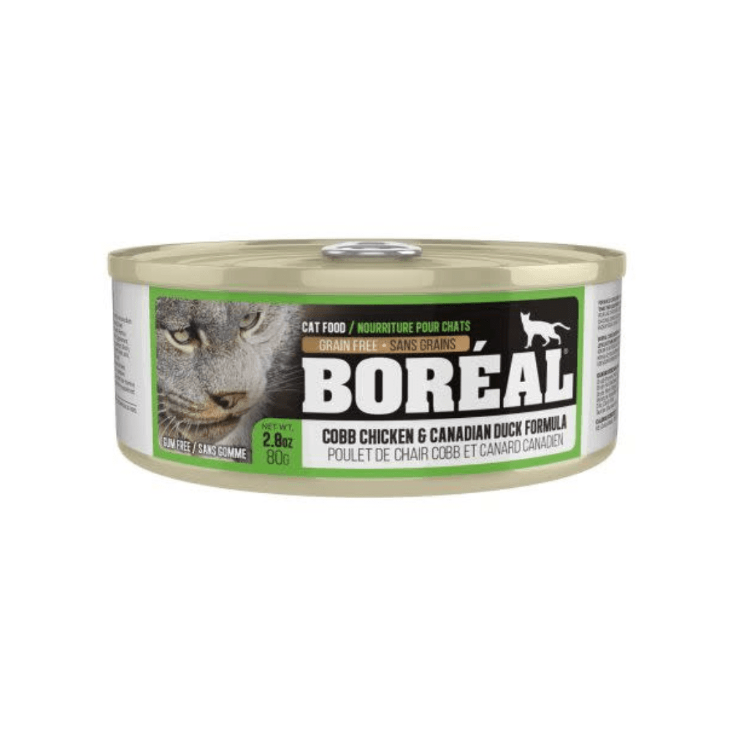 BOREAL Wet Cat Food - Cobb Chicken and Canadian Duck Canned - Toronto Pets