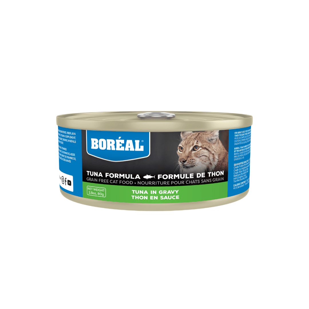 Boreal Wet Cat Food - Tuna Red Meat in Gravy Canned - Toronto Pets