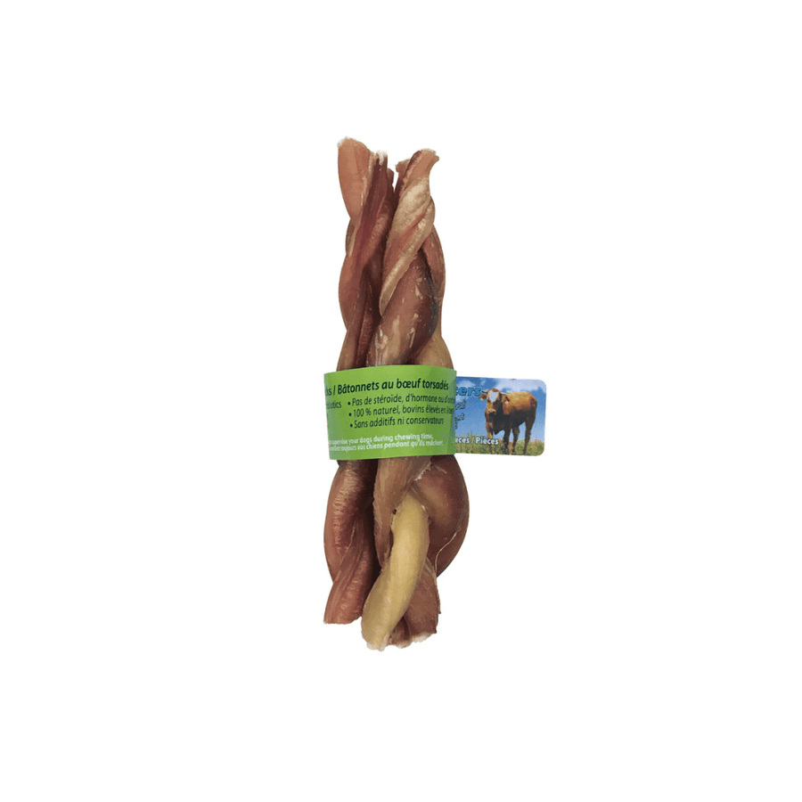 Bullsters Dog Treats - Bully Braided Sticks - Toronto Pets