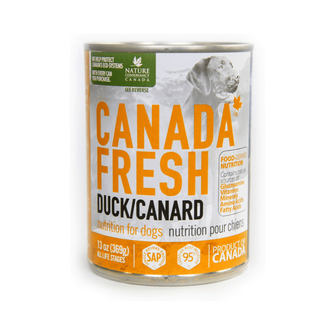 Canada Fresh Wet Dog Food - Duck Canned - Toronto Pets