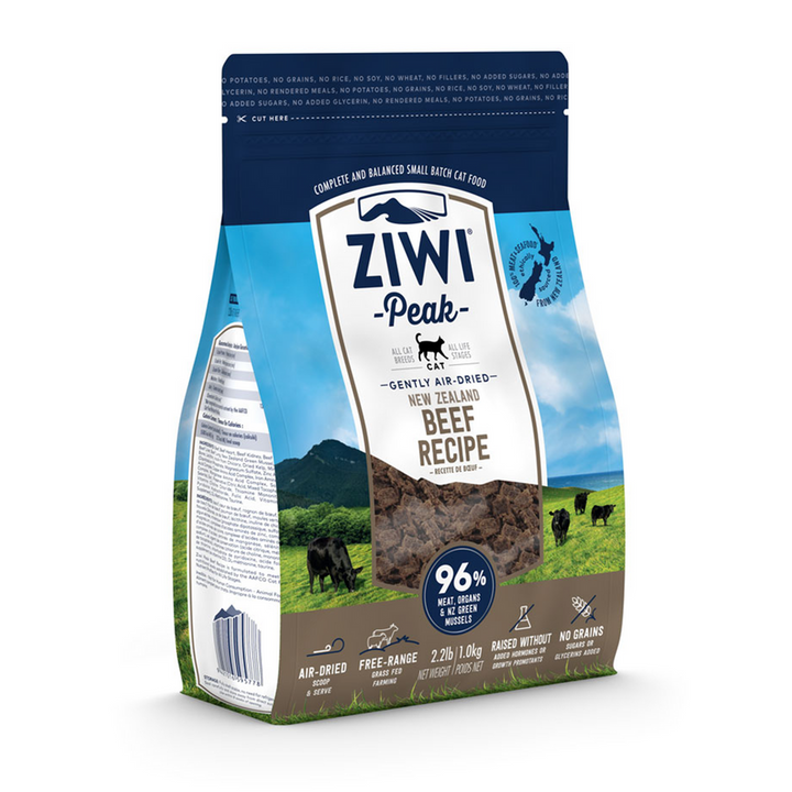 ZIWI Peak Air Dried Cat Food -  Original Beef Recipe 