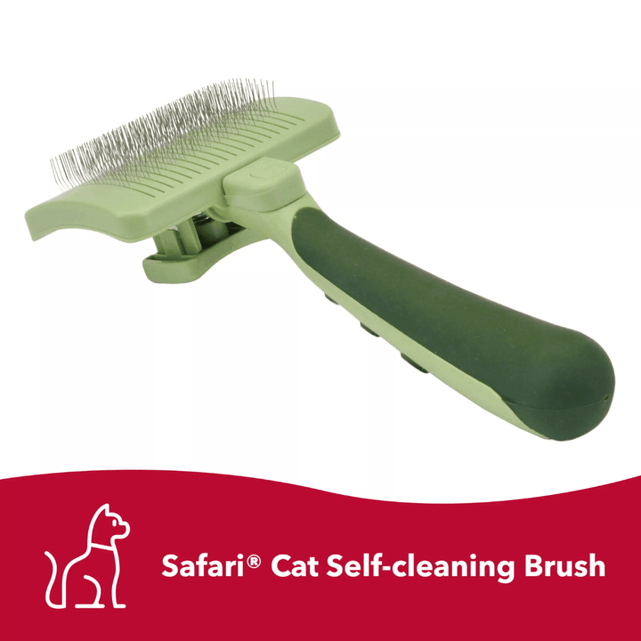 Coastal Cat Grooming Supplies - Safari Self - Cleaning Slicker Brush - Toronto Pets