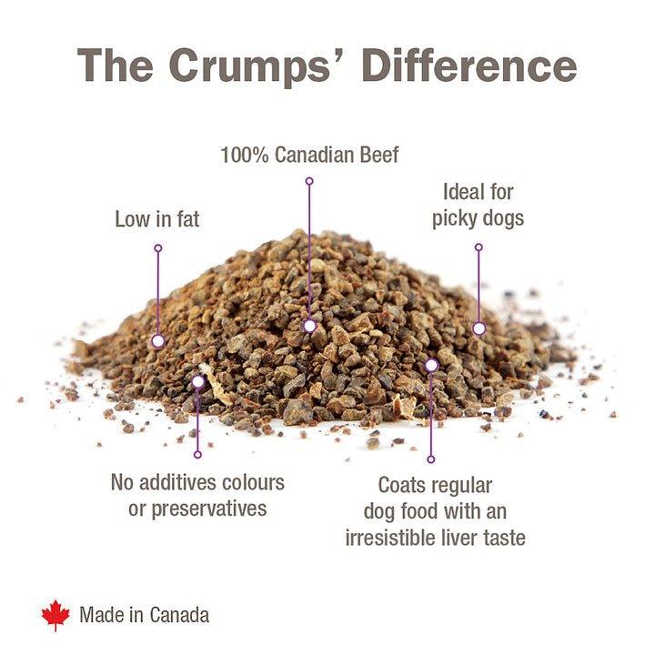 Crumps' Dog Treats - Beef Liver Sprinkles Topper - Toronto Pets