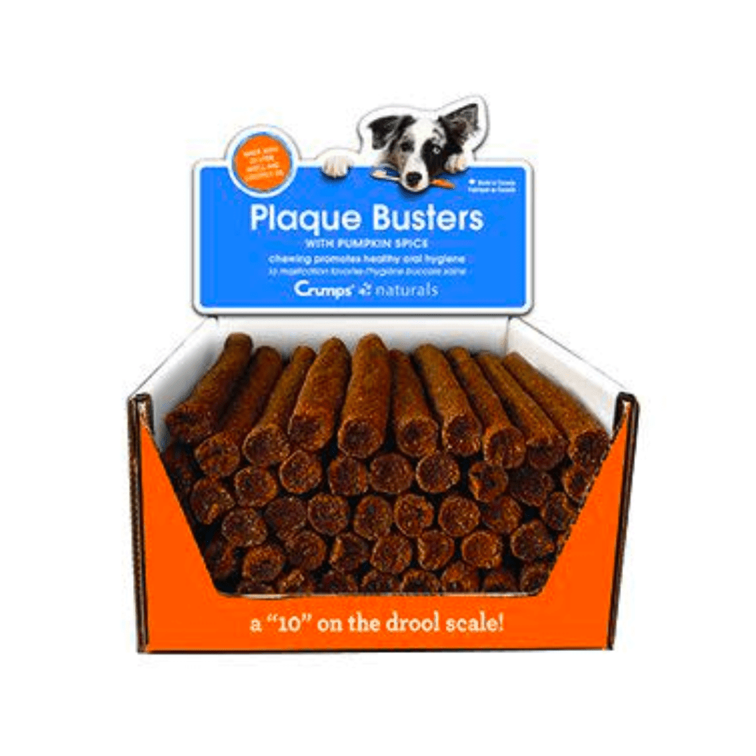 Crumps' Naturals Dog Treats - Plaque Busters with Pumpkin Spice - Toronto Pets