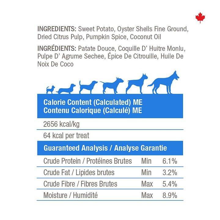 Crumps' Naturals Dog Treats - Plaque Busters with Pumpkin Spice - Toronto Pets