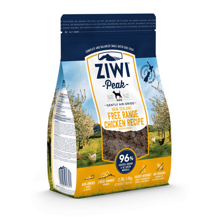 ZIWI Peak Air-Dried Dog Food - New Zealand Free Range Chicken Recipe 