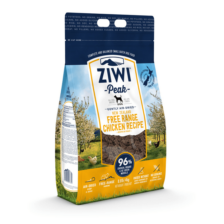 ZIWI Peak Air-Dried Dog Food - New Zealand Free Range Chicken Recipe 