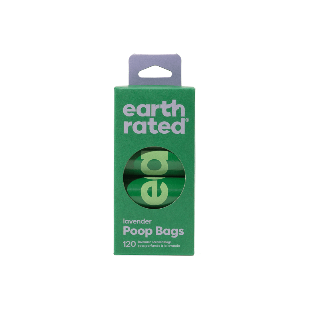 Earth Rated Pet Waste Bags - Poop Bags on Refill Rolls Lavender Scent - Toronto Pets