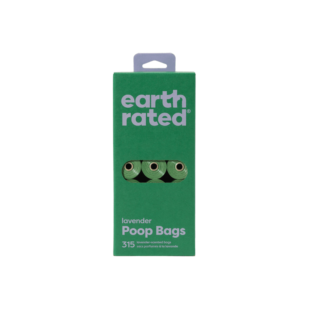 Earth Rated Pet Waste Bags - Poop Bags on Refill Rolls Lavender Scent - Toronto Pets