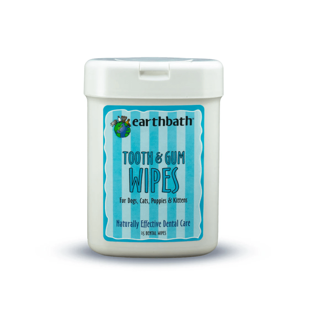 Earthbath Dog & Cat Oral Care - Tooth & Gum Wipes - Toronto Pets