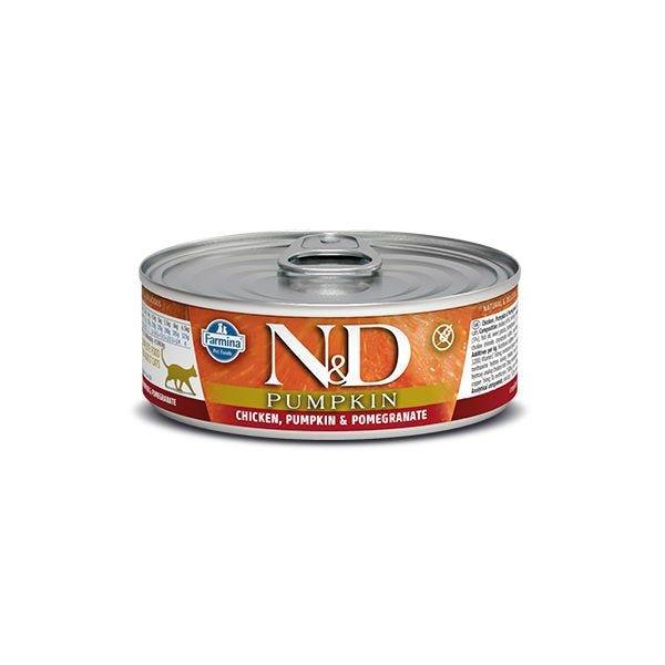 Farmina N&D Wet Cat Food - Chicken, Pumpkin & Pomegranate Canned - Toronto Pets