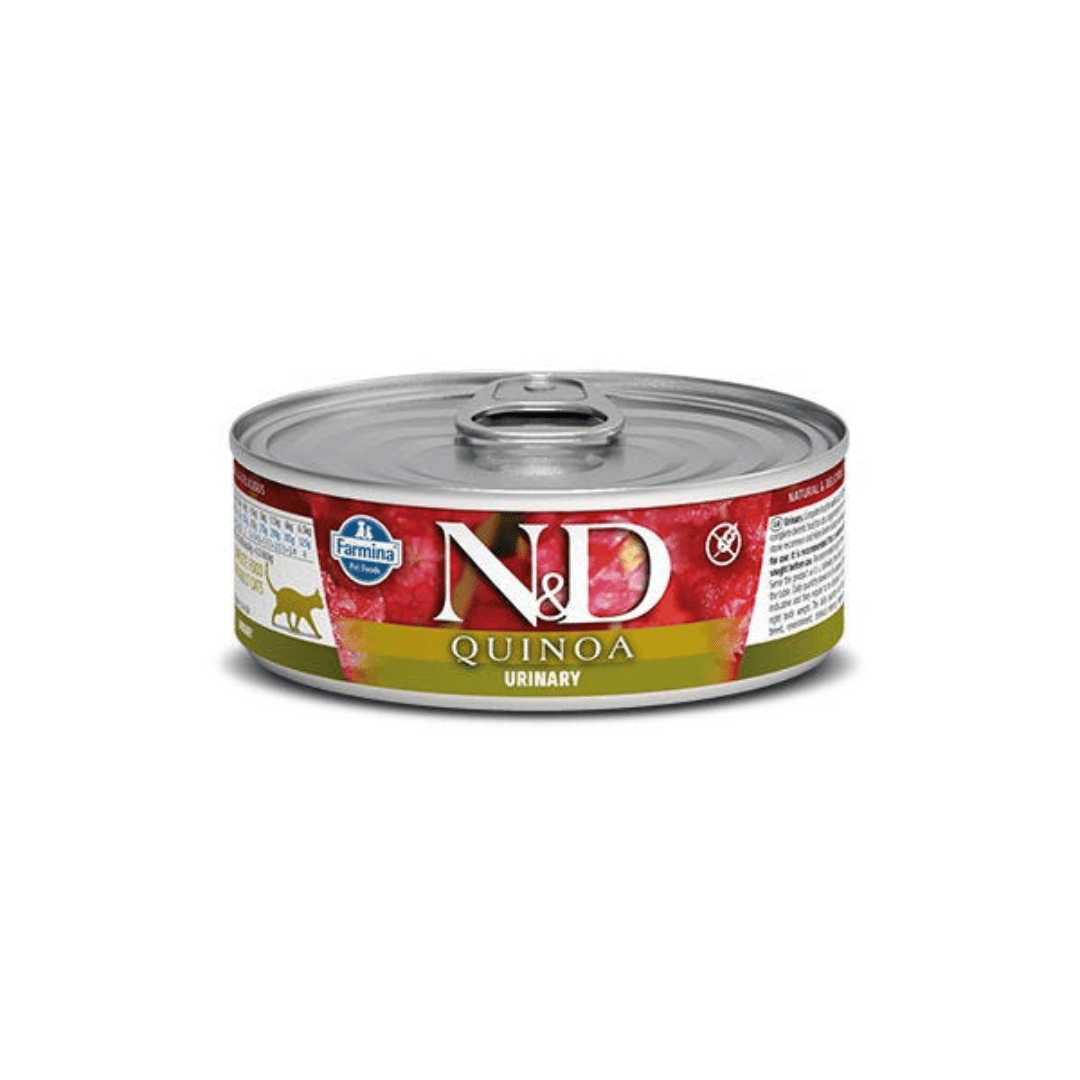 Farmina N&D Wet Cat Food - Quinoa and Duck Urinary Recipe Canned - Toronto Pets